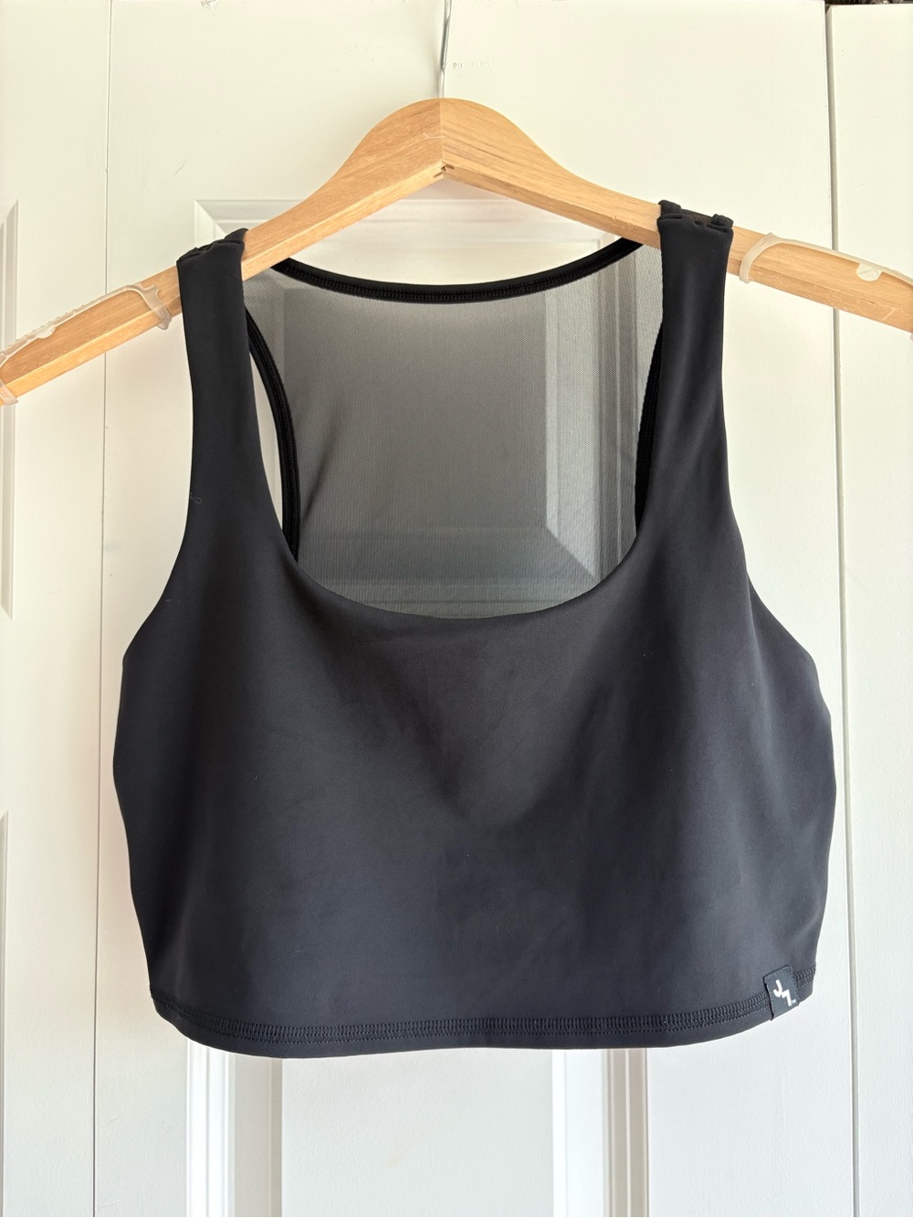 Black JoyLab Mesh Back Sports Bra - Women’s Size Medium